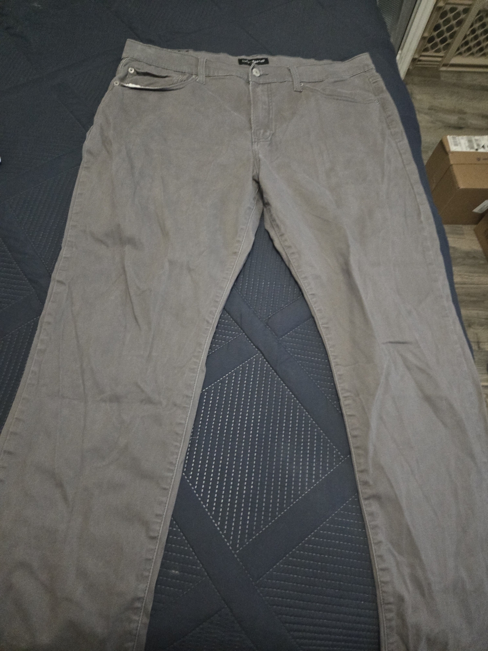 Lucky Brand Men's Gray Denim Pants Size 38x30
